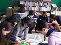写真：田原本小学校家庭教育部（ママさん教室）で体験教室2